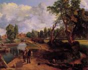 Flatford Mill - 约翰·康斯特布尔